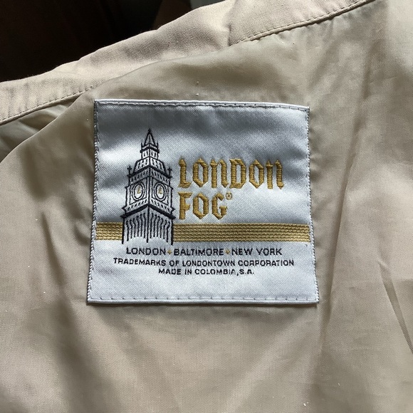 Vintage London Fog Jacket with Hood Size 12 - Picture 5 of 5